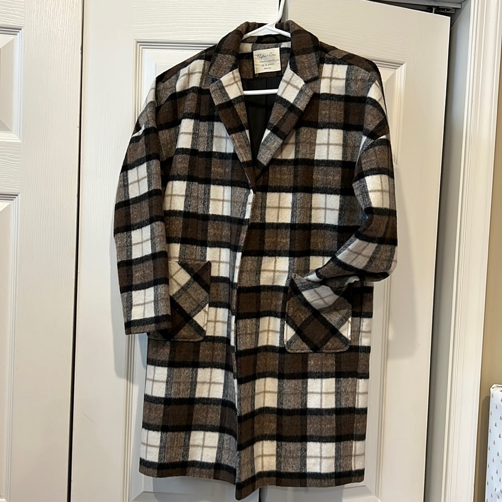 Rylee + Cru size 10-12 coat EUC